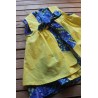 Colonial Dress with coordinating apron Size 4-6