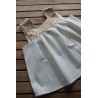 Colonial Dress with coordinating apron Size 2-4