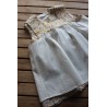 Colonial Dress with coordinating apron Size 2-4