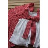 Colonial Dress with coordinating apron Size 2-4