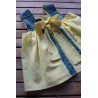 Colonial Dress with coordinating apron Size 2-4