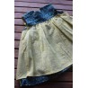 Colonial Dress with coordinating apron Size 2-4