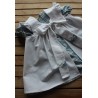 Colonial Dress with coordinating apron Size 2-4