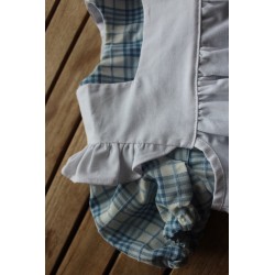 Colonial Dress with coordinating apron Size 2-4