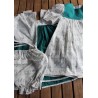 Colonial Dress with coordinating apron Size 2-4 (Four pieces)