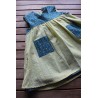 Colonial Dress with coordinating apron Size 4-6