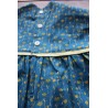 Colonial Dress with coordinating apron Size 4-6