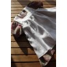 Colonial Dress with coordinating apron Size 4-6