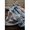 Colonial Dress with coordinating apron Size 4-6