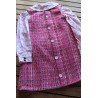 Jiffy Corduroy dress with fleece lining Size 4-6 and puritan collar shirt