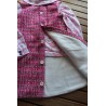 Jiffy Corduroy dress with fleece lining Size 4-6 and puritan collar shirt