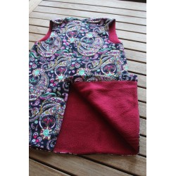 Corduroy dress with fleece lining Size 4-6