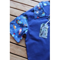 Boys' classic cut short sleeve shirt size 4-6