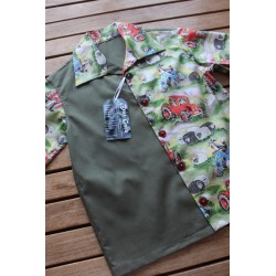 Boys' classic cut short sleeve shirt size 4-6