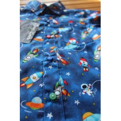 Baby Boys' classic cut short sleeve shirt.  Size 3