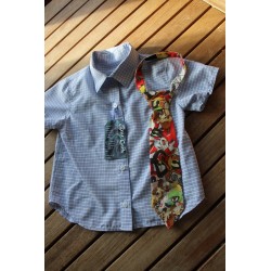 Baby Boys' classic cut short sleeve shirt.  Size 3