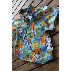 Baby Boys' classic cut short sleeve shirt.  Size 1