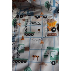 Baby Boys' classic cut short sleeve shirt.  Size 1