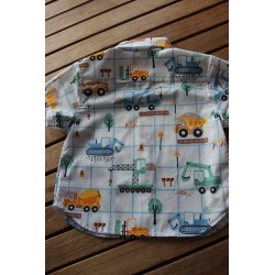 Baby Boys' classic cut short sleeve shirt.  Size 1