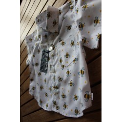 Baby Boys' classic cut short sleeve shirt.  Size 1