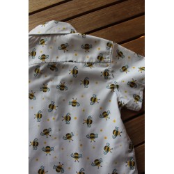 Baby Boys' classic cut short sleeve shirt.  Size 1