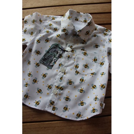 Baby Boys' classic cut short sleeve shirt.  Size 1