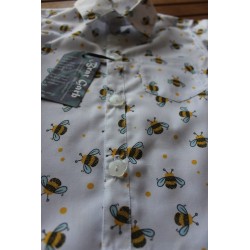 Baby Boys' classic cut short sleeve shirt.  Size 1