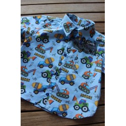 Baby Boys' classic cut short sleeve shirt.  Size 1