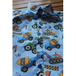 Baby Boys' classic cut short sleeve shirt.  Size 1