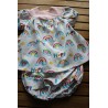 Baby gown and matching bloomers 6-12months