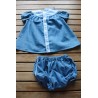 Baby Gown and matching Bloomers 6-12months