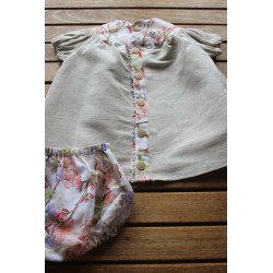 Baby Gown and matching Bloomers 6-12months