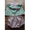 Baby Gown and matching Bloomers 6-12months