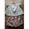 Baby Gown and matching Bloomers 6-12months