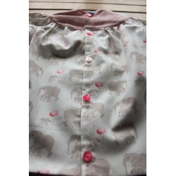 Baby Gown and matching Bloomers 6-12months