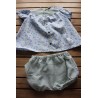 Baby Gown and matching Bloomers 6-12months