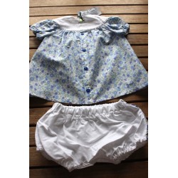 Baby Gown and matching Bloomers 6-12months