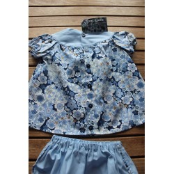 Baby gown and matching bloomers 6-12months