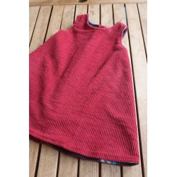 Corduroy dress with fleece lining Size 3-4