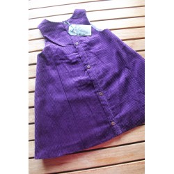 Corduroy dress with fleece lining Size 3-4