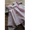 Colonial Dress with coordinating apron Size 2-4