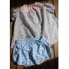 Baby Gown and matching Bloomers 6-12months