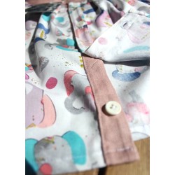 Baby Gown and matching Bloomers 6-12months