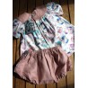 Baby Gown and matching Bloomers 6-12months