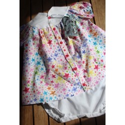 Baby Gown and matching Bloomers 6-12months