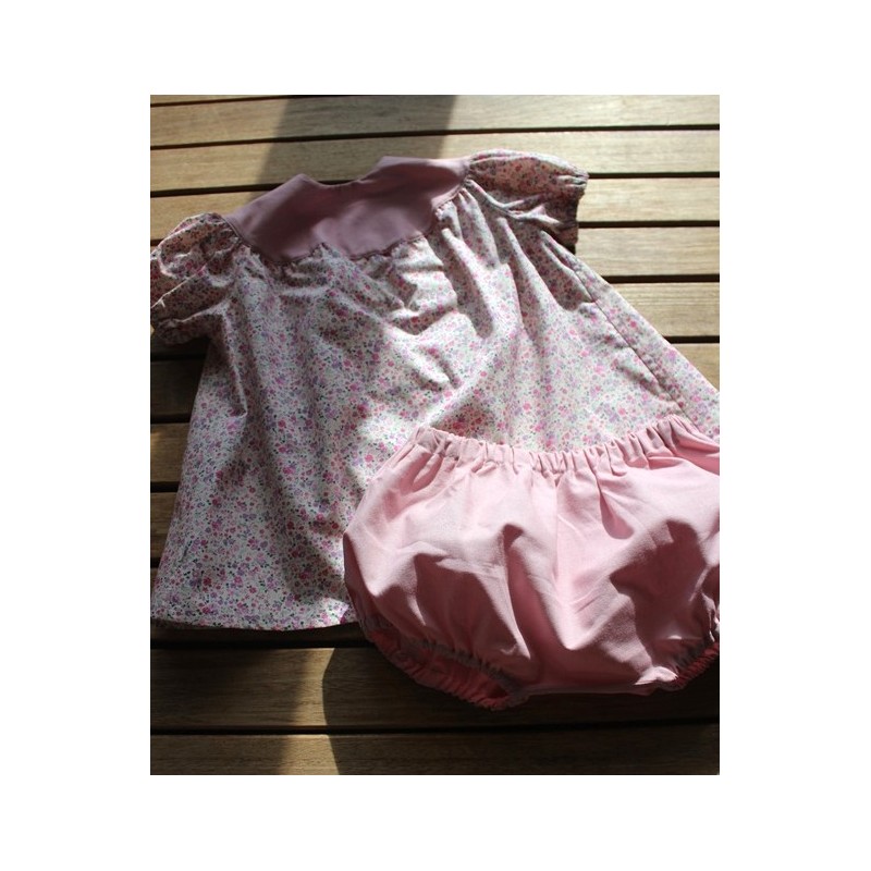 Baby Gown and matching Bloomers 6-12months