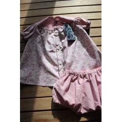 Baby Gown and matching Bloomers 6-12months