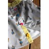 Baby Gown, Bloomers and matching booties 6-12months