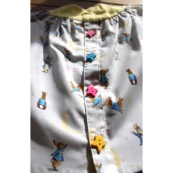 Baby Gown, Bloomers and matching booties 6-12months