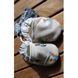 Baby Gown, Bloomers and matching booties 6-12months